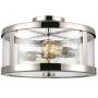 Elstead Lighting Harrow lampa podsufitowa 2x60 W nikiel FE-HARROW-SF zdj.1