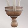 Elstead Lighting Hartsville lampa wisząca 3x40 W biała/drewno FE-HARTSVILLE3 zdj.5