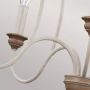 Elstead Lighting Hartsville lampa wisząca 5x40 W biała/drewno FE-HARTSVILLE5 zdj.5