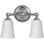 Elstead Lighting Huguenot Lake kinkiet 2x3 W chrom polerowany FE-HUGOLAKE2BATH zdj.1