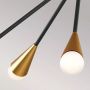 Elstead Lighting Jax lampa podsufitowa 10x3 W czarna FE-JAX10-MB zdj.6