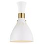 Elstead Lighting Joan kinkiet 1x60 W biały mat/oksydowany mosiądz FE-JOAN1-MW zdj.3