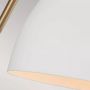 Elstead Lighting Joan kinkiet 1x60 W biały mat/oksydowany mosiądz FE-JOAN1-MW zdj.6