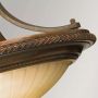 Elstead Lighting Kelham Hall lampa podsufitowa 2x60 W brytyjski brąz/florenckie złoto FE-KELHAM-HALL-SF zdj.4