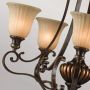 Elstead Lighting Kelham Hall lampa wisząca 5x60 W brytyjski brąz/florenckie złoto FE-KELHAM-HALL5-UPLT zdj.4