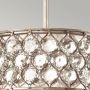 Elstead Lighting Lucia lampa wisząca 3x60 W oksydowane srebro FE-LUCIA-B zdj.5