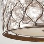 Elstead Lighting Lucia plafon 2x60 W oksydowane srebro FE-LUCIA-F zdj.4