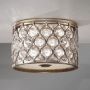 Elstead Lighting Lucia plafon 2x60 W oksydowane srebro FE-LUCIA-F zdj.3