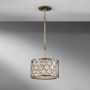 Elstead Lighting Lucia lampa wisząca 1x60 W oksydowane srebro FE-LUCIA-P-C zdj.3