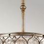 Elstead Lighting Lucia lampa wisząca 1x60 W oksydowane srebro FE-LUCIA-P-C zdj.6