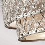 Elstead Lighting Lucia lampa wisząca 6x60 W oksydowane srebro FE-LUCIA-P-E-2TR zdj.5