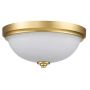Elstead Lighting Malibu plafon 2x60 W szczotkowany mosiądz FE-MALIBU-F-BATH-BB zdj.3