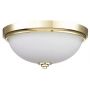 Elstead Lighting Malibu plafon 2x60 W polerowany mosiądz FE-MALIBU-F-BATH-PB zdj.3