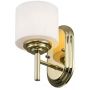 Elstead Lighting Malibu kinkiet 1x3 W polerowany mosiądz FE-MALIBU1-BATH-PB zdj.1
