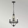 Elstead Lighting Nori lampa wisząca 3x40 W ciemny postarzany cynk/drewno FE-NORI3-DWZ zdj.3