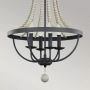 Elstead Lighting Nori lampa wisząca 4x40 W ciemny postarzany cynk/drewno FE-NORI4-DWZ zdj.4