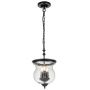 Elstead Lighting Pickering Lane lampa podsufitowa 3x40 W czarna FE-PICKERING-LANE-SF-BLK zdj.3