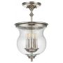 Elstead Lighting Pickering Lane lampa podsufitowa 3x40 W polerowany nikiel FE-PICKERING-LANE-SF-PN zdj.1