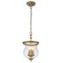 Elstead Lighting Pickering Lane lampa podsufitowa 3x40 W mosiądz FE-PICKERING-LANE-SF-PNBR zdj.3