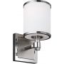 Elstead Lighting Prospect Park kinkiet 1x60 W chrom-nikiel satynowy FE-PROSPECT-PARK1 zdj.1