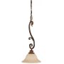 Elstead Lighting Sonoma Valley lampa wisząca 1x60 W szylkretowa FE-SONOMAVALLEY-P zdj.1