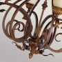 Elstead Lighting Sonoma Valley lampa wisząca 6x60 W szylkretowa FE-SONOMAVALLEY6 zdj.5