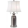 Elstead Lighting Stateroom lampa stołowa 2x60 W biała-antyczny nikiel FE-STATEROOM-TL-AN zdj.1