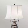 Elstead Lighting Stateroom lampa stołowa 2x60 W biała-antyczny nikiel FE-STATEROOM-TL-AN zdj.3