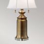 Elstead Lighting Stateroom lampa stołowa 2x60 W biała-mosiądz FE-STATEROOM-TL-BB zdj.4