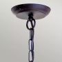Elstead Lighting Chartwell lampa wisząca 5x60 W czarna CH5-BLACK zdj.5