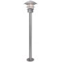 Elstead Lighting Helsingor lampa stojąca zewnętrzna 1x60 W srebrna HELSINGOR-BOL-SL zdj.1