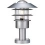 Elstead Lighting Helsingor lampa stojąca zewnętrzna 1x60 W srebrna HELSINGOR-PED zdj.1