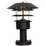 Elstead Lighting Helsingor lampa stojąca zewnętrzna 1x60 W czarna HELSINGOR-PED-BK zdj.1