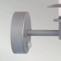 Elstead Lighting Helsingor kinkiet zewnętrzny 1x60 W z czujnikiem ruchu srebrny HELSINGOR-PIR zdj.5