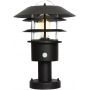 Elstead Lighting Helsingor lampa stojąca zewnętrzna 1x60 W z czujnikiem ruchu czarna HELSINGOR-PIR-PED-BK zdj.1