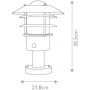Elstead Lighting Helsingor lampa stojąca zewnętrzna 1x60 W z czujnikiem ruchu czarna HELSINGOR-PIR-PED-BK zdj.2
