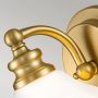 Elstead Lighting Ainsley kinkiet 1x3 W szczotkowany mosiądz HK-AINSLEY1-BATH-BB zdj.6