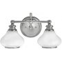 Elstead Lighting Ainsley kinkiet 2x3 W polerowany chrom HK-AINSLEY2-BATH zdj.1