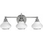 Elstead Lighting Ainsley kinkiet 3x3 W polerowany chrom HK-AINSLEY3-BATH zdj.1