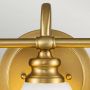 Elstead Lighting Ainsley kinkiet 3x3 W szczotkowany mosiądz HK-AINSLEY3-BATH-BB zdj.4