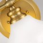 Elstead Lighting Ainsley kinkiet 3x3 W szczotkowany mosiądz HK-AINSLEY3-BATH-BB zdj.6