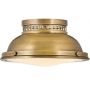 Elstead Lighting Amelia lampa podsufitowa 2x40 W mosiądz HK-AMELIA-F-M-HB zdj.1