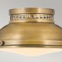 Elstead Lighting Amelia lampa podsufitowa 2x40 W mosiądz HK-AMELIA-F-M-HB zdj.3