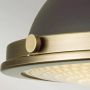 Elstead Lighting Amelia lampa podsufitowa 2x40 W brązowa HK-AMELIA-F-M-RB zdj.4