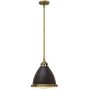 Elstead Lighting Amelia lampa wisząca 1x60 W brązowa HK-AMELIA-P-M-RB zdj.1