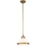 Elstead Lighting Amelia lampa wisząca 1x60 W mosiądz HK-AMELIA-P-S-HB zdj.1