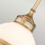 Elstead Lighting Amelia lampa wisząca 1x60 W mosiądz HK-AMELIA-P-S-HB zdj.3