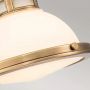 Elstead Lighting Amelia lampa wisząca 1x60 W mosiądz HK-AMELIA-P-S-HB zdj.4