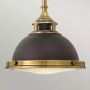 Elstead Lighting Amelia lampa wisząca 1x60 W brązowa HK-AMELIA-P-S-RB zdj.5