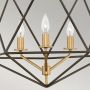 Elstead Lighting Astrid lampa wisząca 3x60 W złota-brązowa HK-ASTRID-3P zdj.5